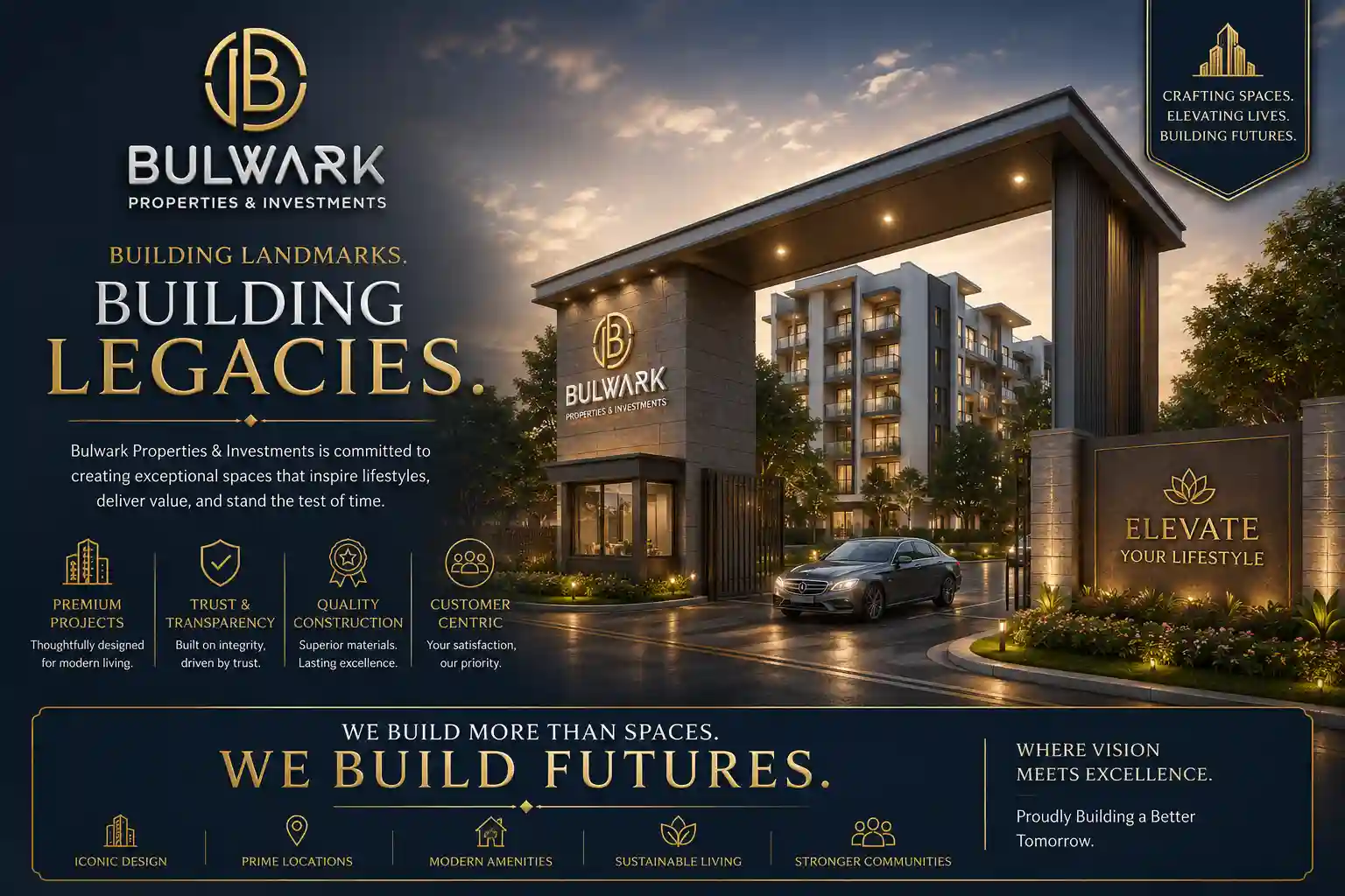 Bulwark Group official logo for Devanahalli projects
