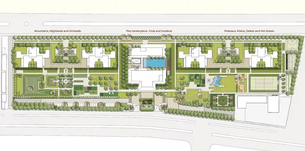 Bulwark The Woodland Forest Master Plan Layout
