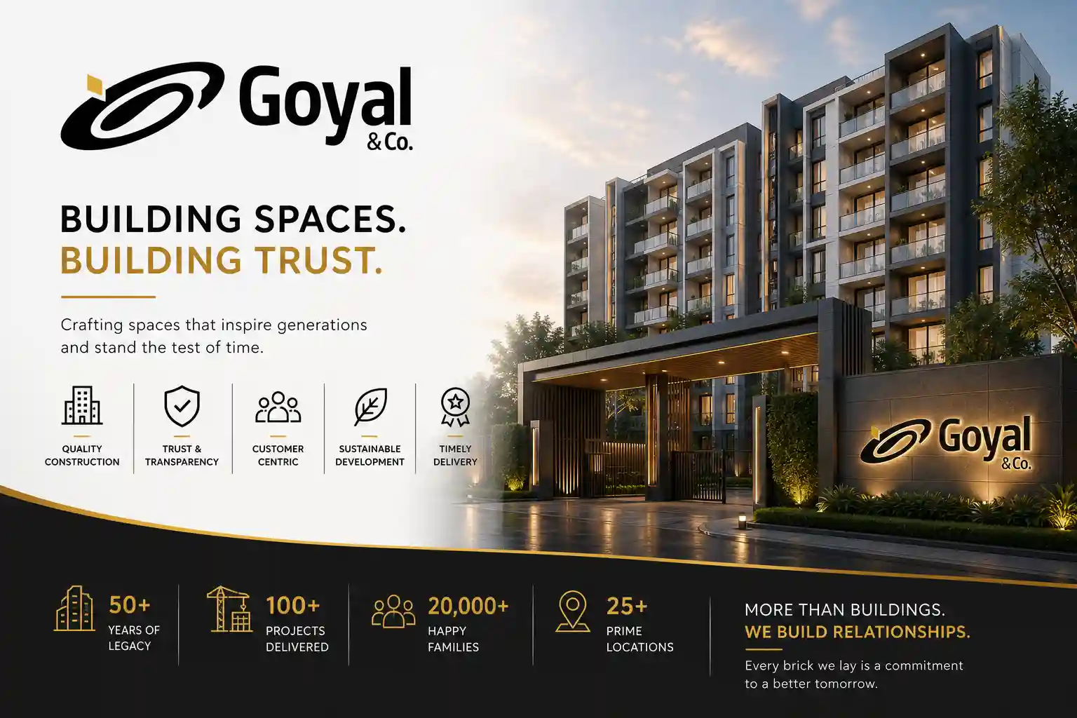 Goyal and Co official logo for Devanahalli plotted projects